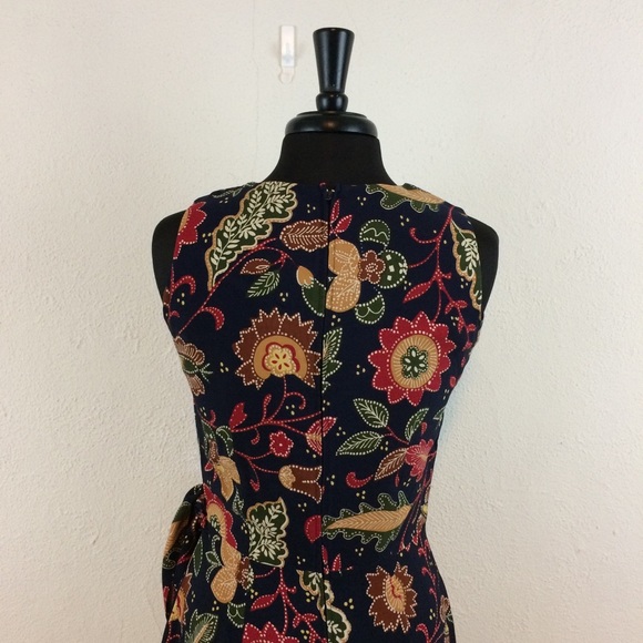 Maggie London Sleeveless Wrap Dress - Picture 7 of 8